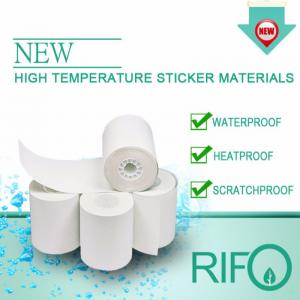 Rifo صديقة للبيئة درجة حرارة عالية حماية العلامات تسميات المواد الخام